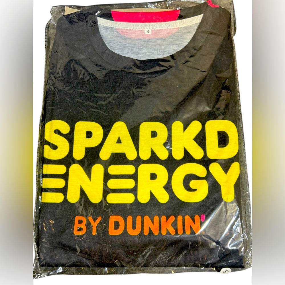 Dunkin' Employee T-shirt Sparkd Energy Sealed